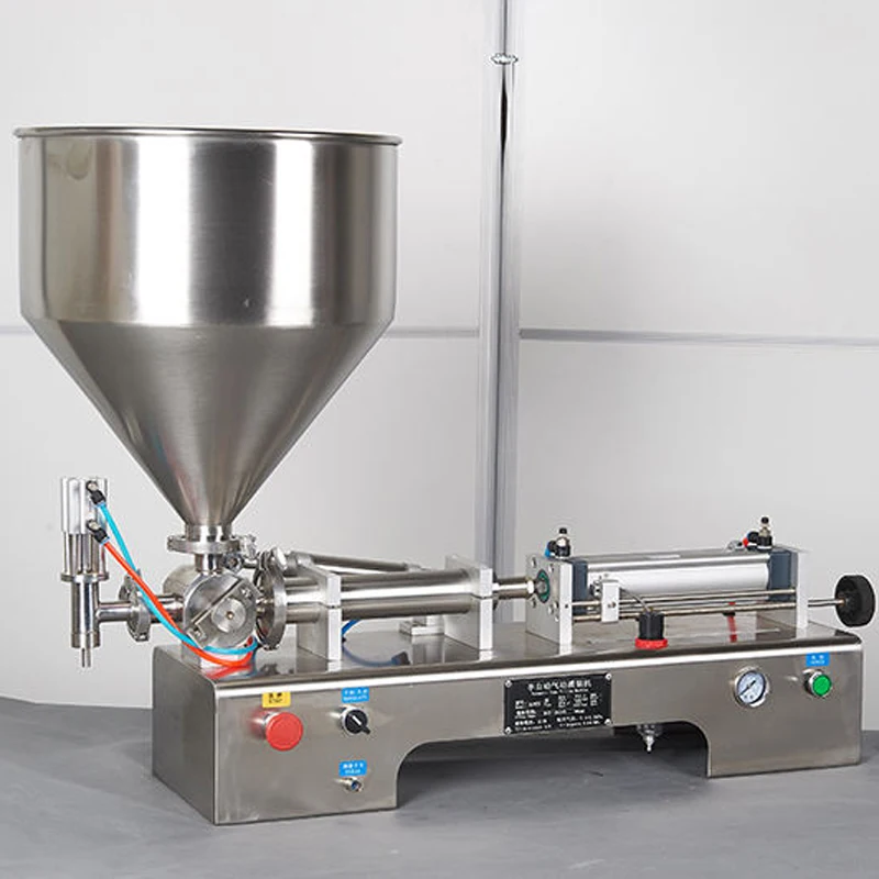 PBOBP Full Pneumatic Cream Beverage Paste Liquid Filling Machine Small Quantitative High Precision Filling