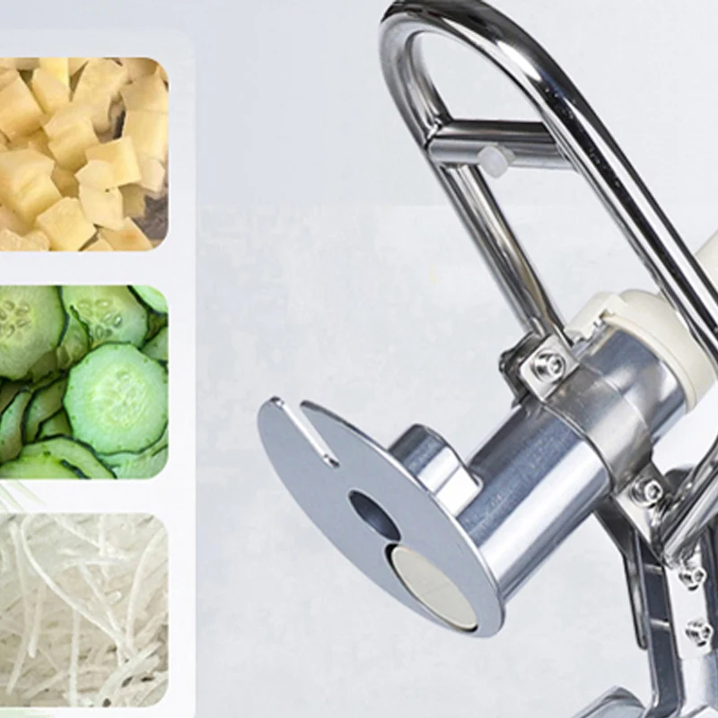 Multi-function Vegetable Cutter Machine Commercial Food Processor Cheese Shredding Onion Slicer Vegetable Cutter Machine