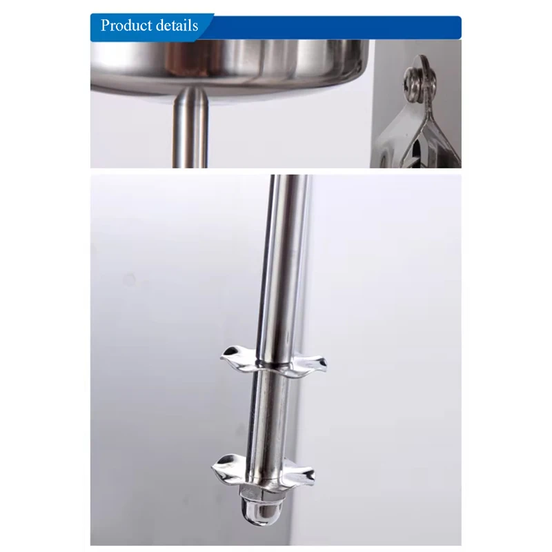 Commercial Milk Shake Machine Stainless Steel Milkshaker Machine 18000rpm Bubble Tea Stirring Machine Milk Cream Mixer