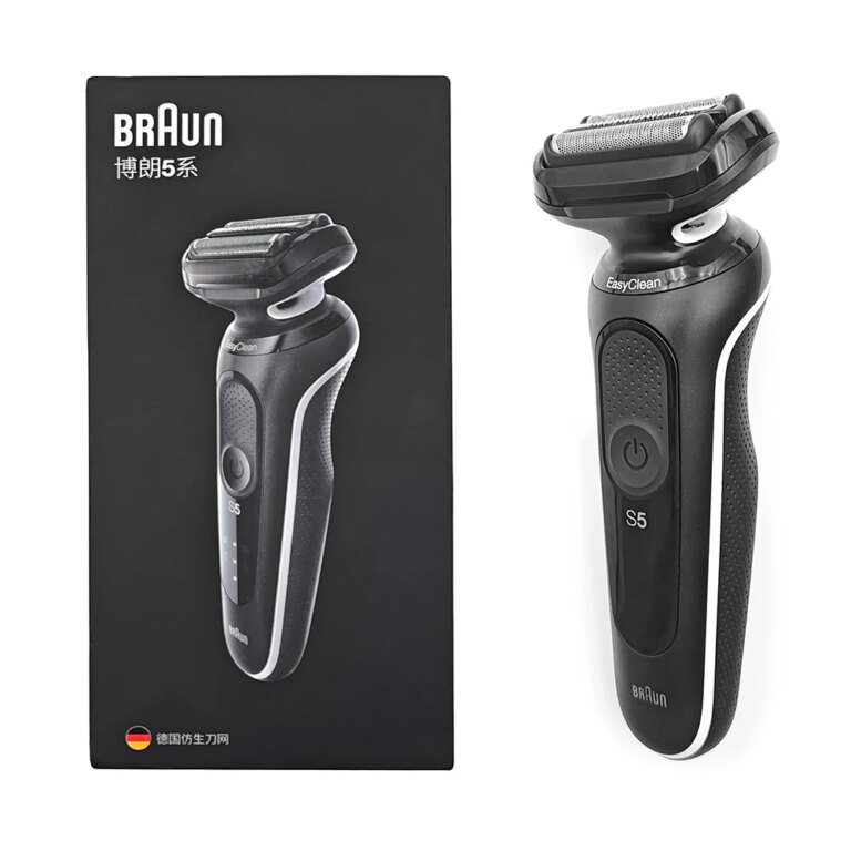 Braun 5 Series 5-W1000S Electric Shaver for Men 3D Floating Blade Foil Cutter Quick Shaving Shaver with Travel Lock