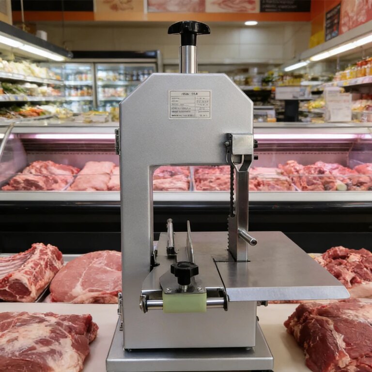 2025 New Vertical Bone Cutting Machine/Commercial Meat Cutting Machine/Spareribs/Fish/Meat/Beef Processing Equipment