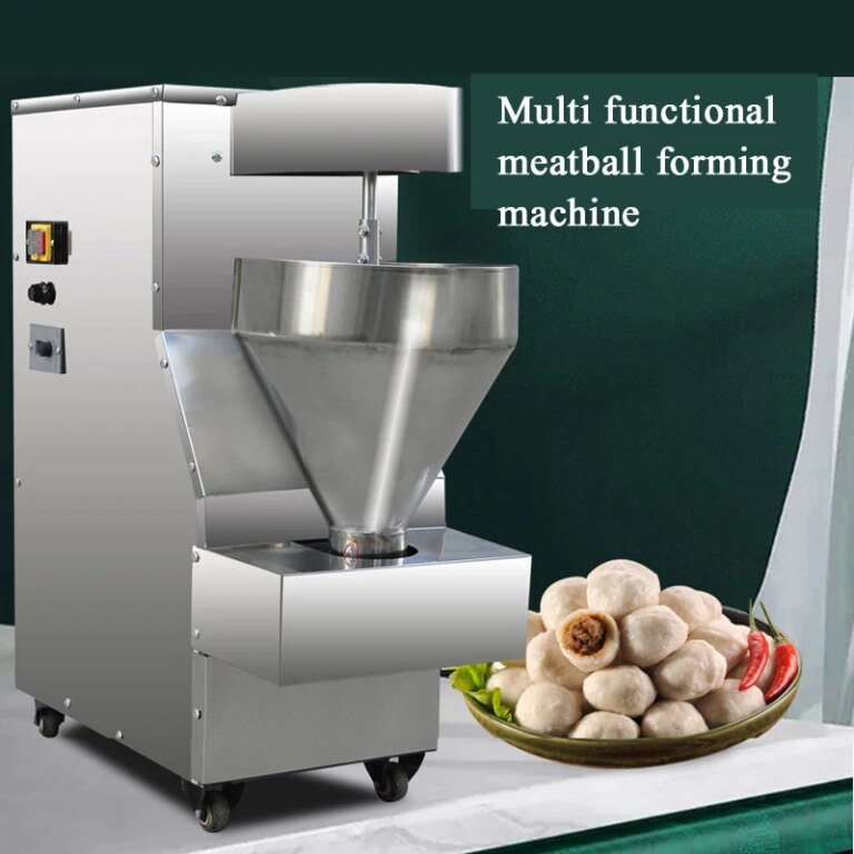 Automatic Round Fish Beef Meat Ball Making Machine Meatballs Maker Machine to Make Meatball For Food Shop