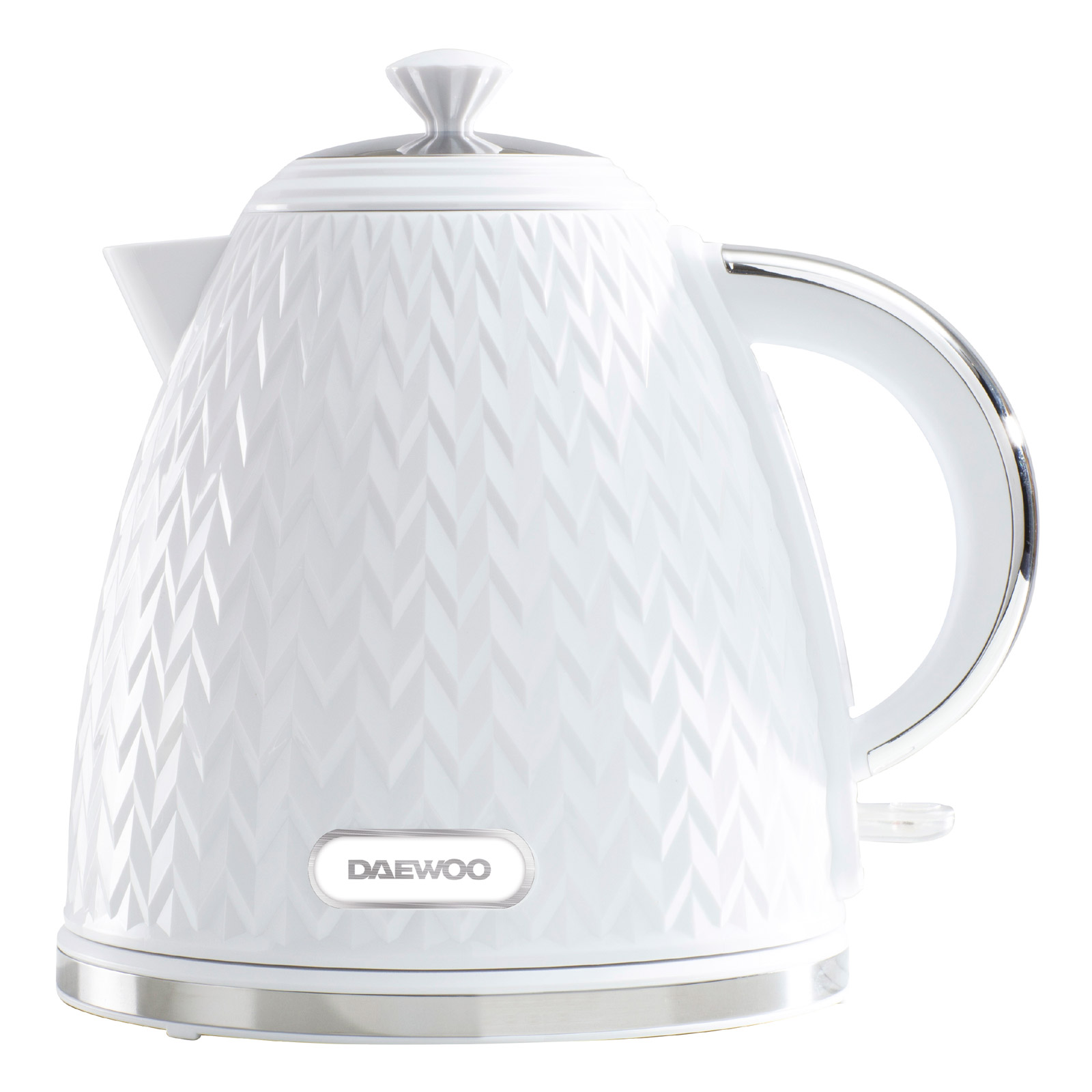 Daewoo SDA1780GE ARGYLE Cordless Jug Kettle White 1 7L 3kW