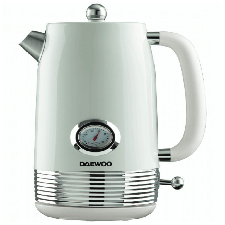Daewoo SDA2745GE Denver Cordless Jug Kettle in Buttermilk 1 5L 3kW