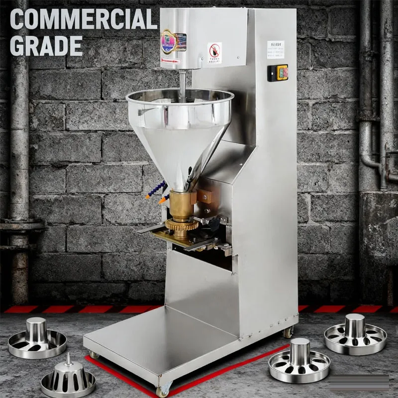 Fully Automatic Stainless Steel Meatball Making Machine Stuffed Fish Ball Chicken Beef Ball Forming Machine Meat Product Maker