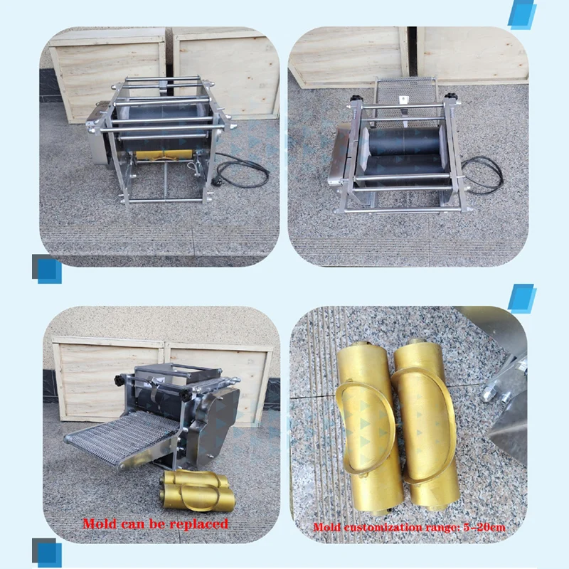 Poland tortilla Pita Bread Making Machine taco Maker Grain Product Making Machines tortilla Press Maker