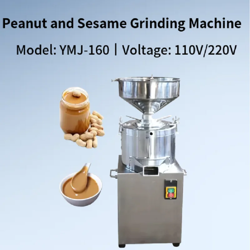 Factory Price Sesame Sauce Grinding Machine Multi Functional Peanut Butter Grinding And Production Machine