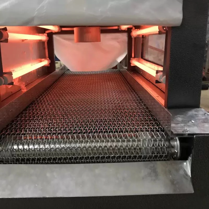 PBOBP Chain Shrink Wrapping Machine Automatic Heat Shrink Film Packing Machine Sterilized Tableware Shrink Machine Cosmetics
