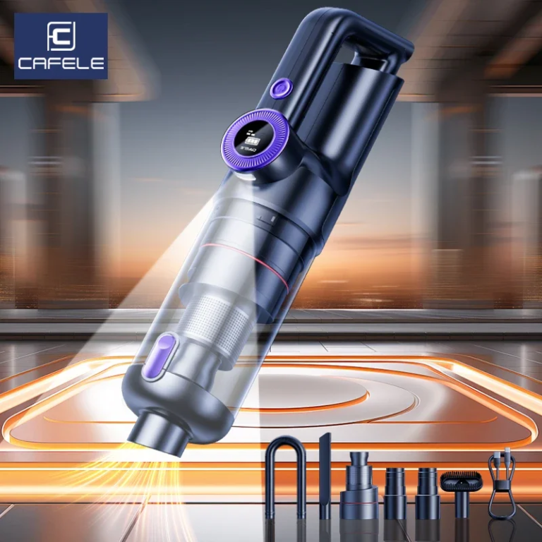 CAFELE 100W Multifunction Vacuum Cleaner 14000Pa Handheld Wireless Vacuum Cleaner 6000mAh Rechargeable For Auto/Home/Office/Pet