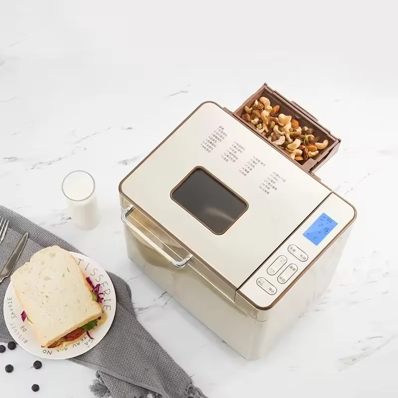 New 650W Stable Stylish Automatic Electric Bread Maker Bakery Nuts Home Machine Baking