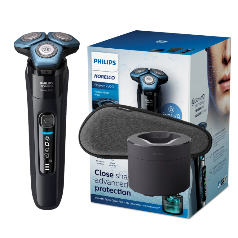 Philips Norelco Razor Shaver  series 7000 S7783, Wet & Dry,  With cleaning groove shall,  SteelPrecision Blades