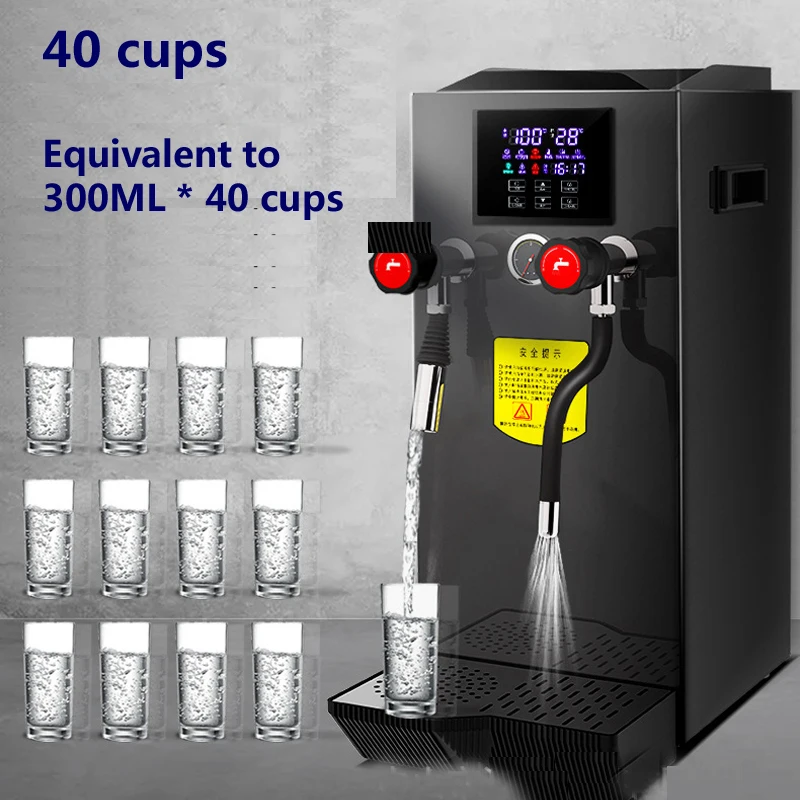 Commercial Grade Stainless Steel Percolator Coffee Maker Hot Water Boiler Urn for Catering