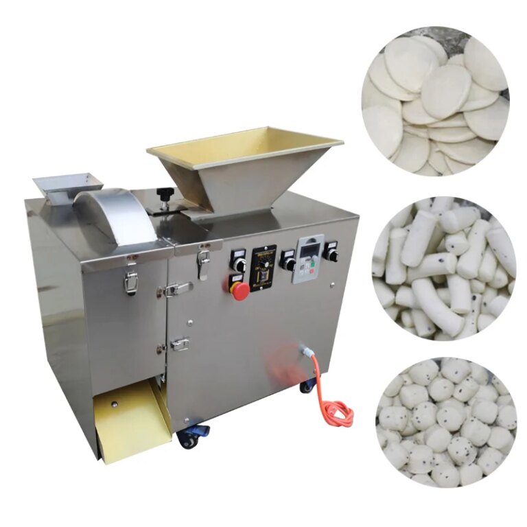 110V 220V Dough Cutter Machine With 3 Molds 5-250g Buns Dumplings Pizza Dough Divider Machine