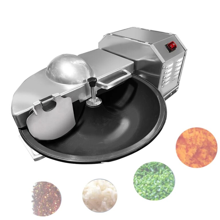 Vegetable Chopping Machine Food Processor Cutting Chili Meat Stuffing Chopper Grinder Stainless Electric Vegetables Pellet Machi