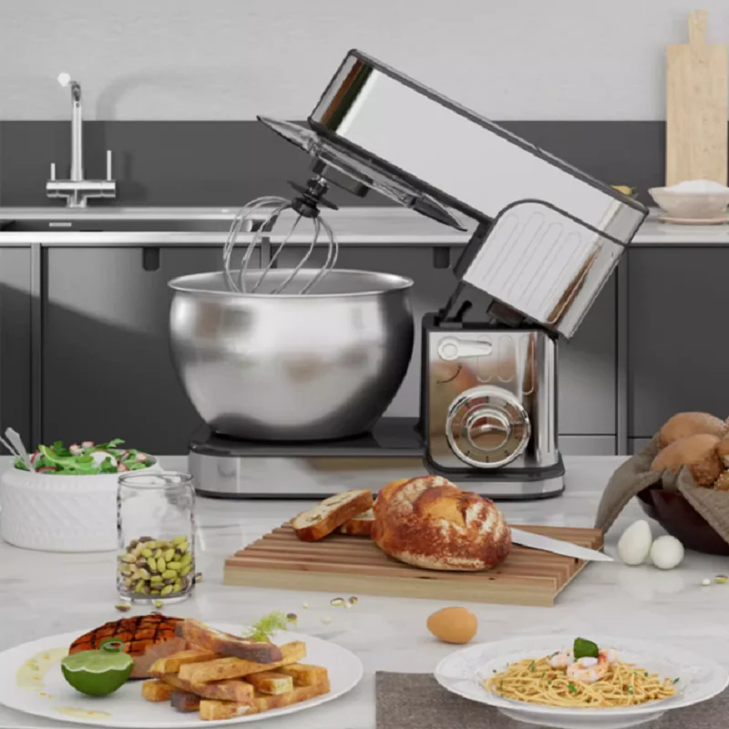 Stainless Steel Stand Mixer Electric Food Meat Factory Mixer Kitchen Master Stand Mixer