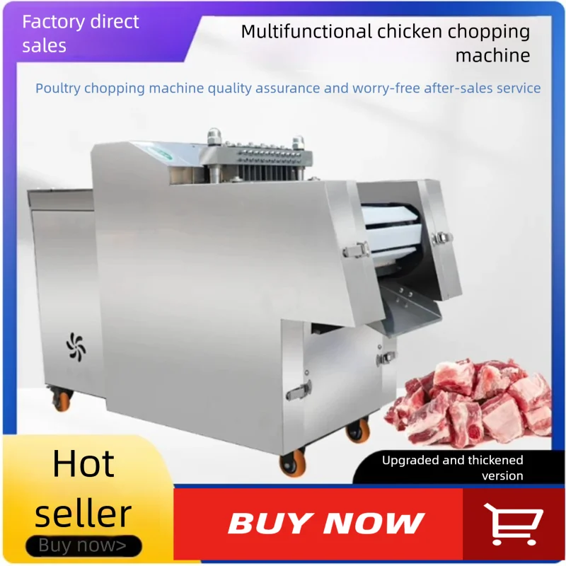 Commercial Stainless Steel Chicken Ribs Cutting Machine Large Production Bone Saw for Kitchen And Restaurant Use