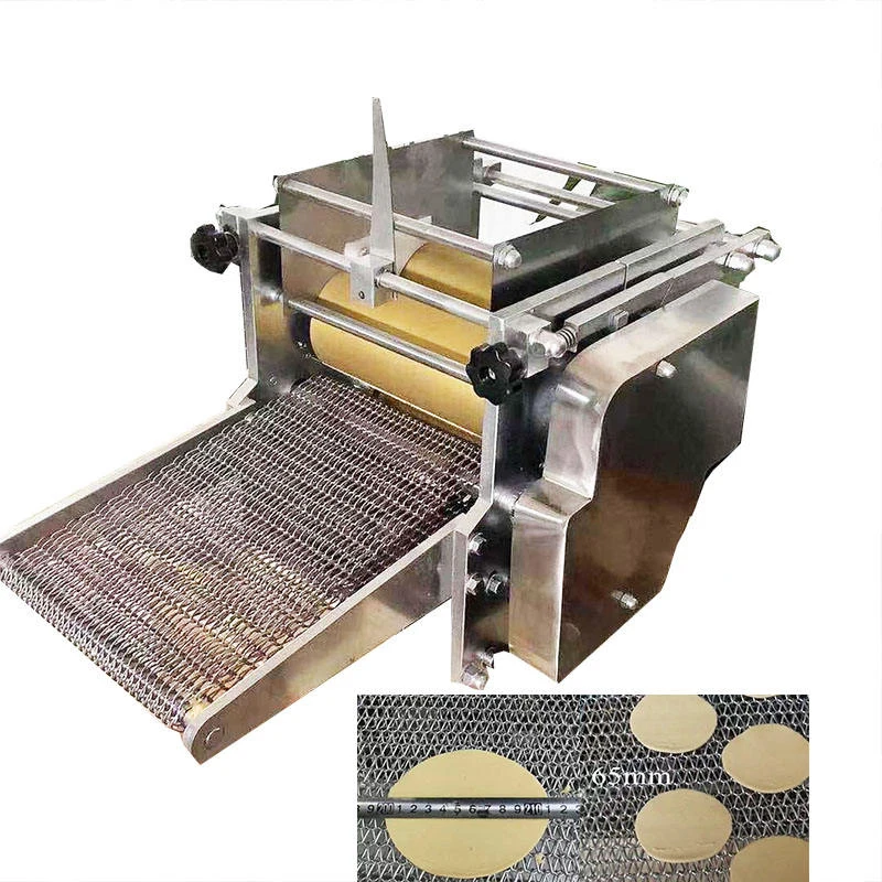 10cm Taco Pancake Press Roti Making Machine Corn Flour Tortilla Making Machine Commercial Chapati Maker