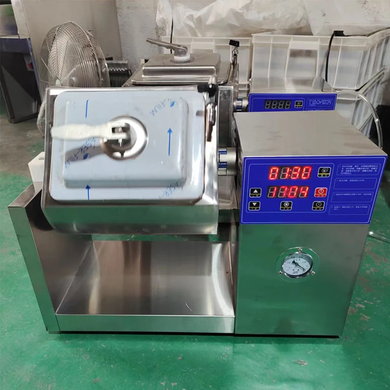 BABEJING Fully Automatic Stainless Steel Marinating Machine, Drum Type Vacuum Marinating Machine, Chicken Marinating Machine