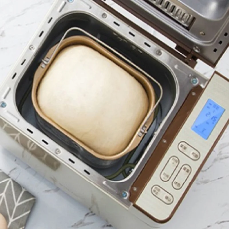 Cross-Border for Best-Selling Foreign Trade Stainless Steel 650W Capacity Bread Maker Household Fully Automatic