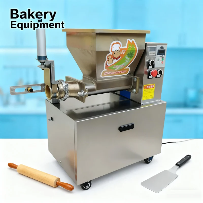 220V/110V Dough Divider Machine Dumpling Dough Cutting Machine Pizza Bread Dough Ball Divider