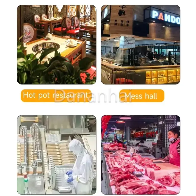 Electric Poultry Cutting Machine, Stainless Steel Roasted Duck and Fish Meat Cutting Machine, Automatic Meat Cutting Machine