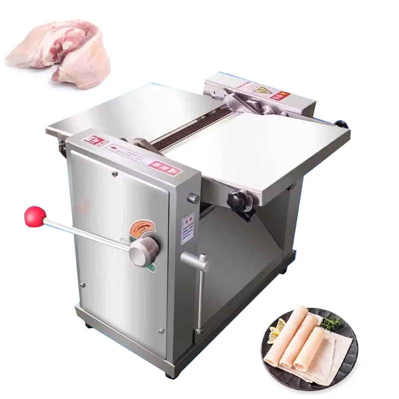 Good Performance Pig Meat Skin Removing Pork Peeler Pork Skin Fat Remover Skin Meat Separating Machine