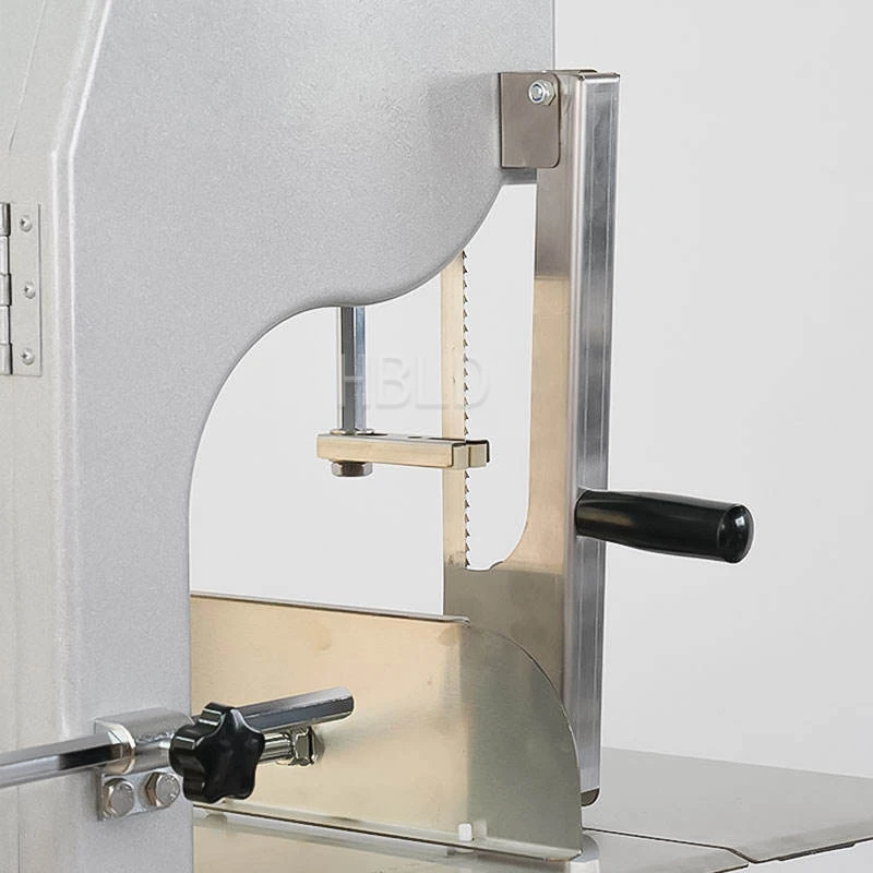 HBLD Desktop Bone Saw Machine Commercial Stainless Steel Small Vertical Cutting Machine for Kitchen