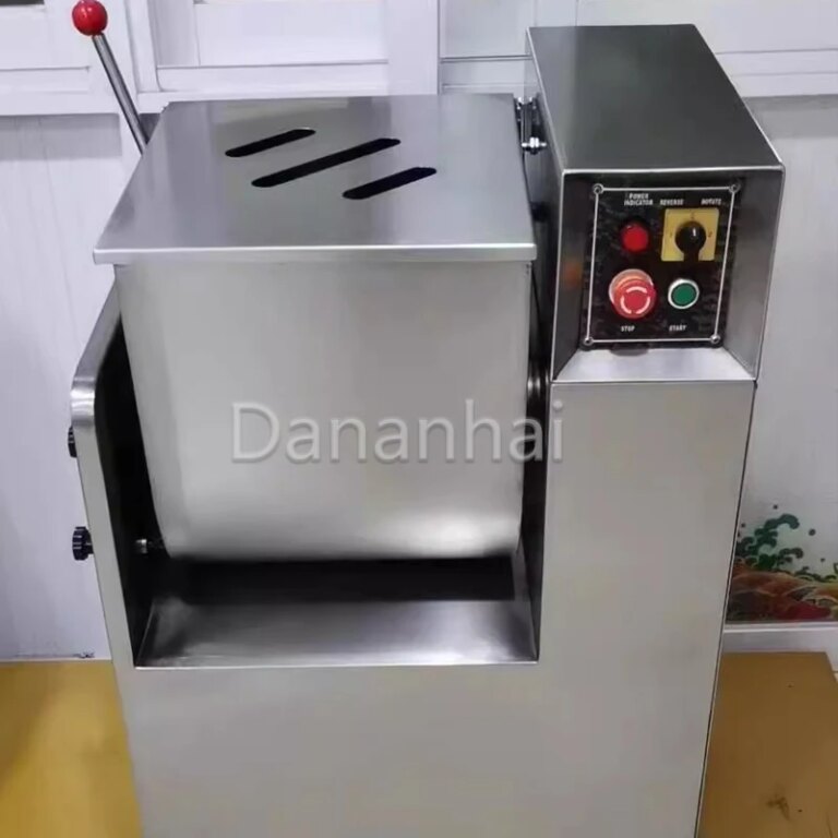 Fully Automatic Stainless Steel Food Mixer for Vegetable Sausage And Meat Mixing Kitchen Appliance