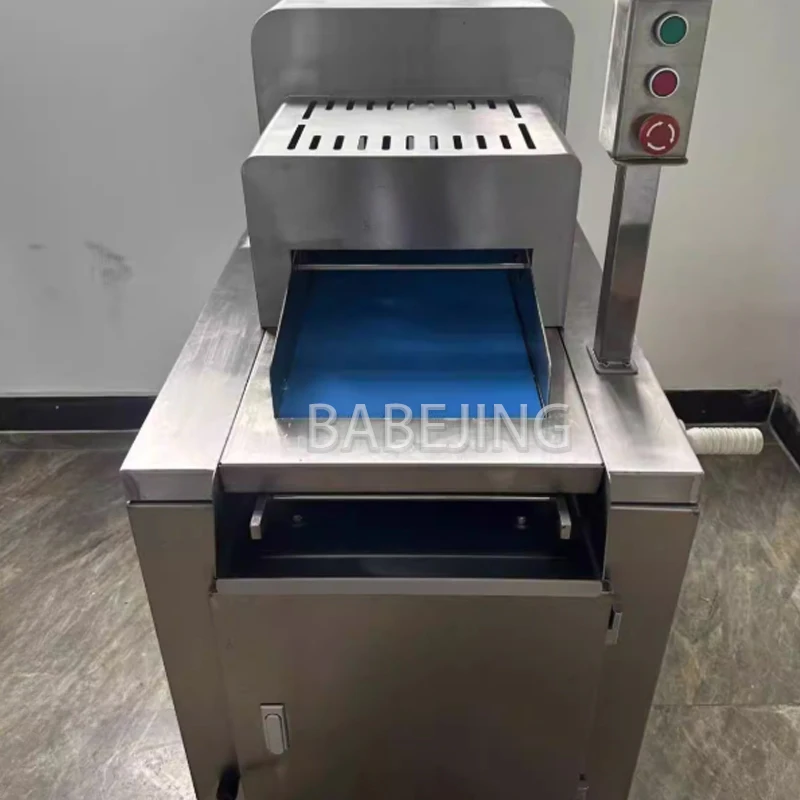 BABEJING Industrial Fully Automatic Beef Bone Slicer Fresh Lamb Chop Pork Rib Cutter for Kitchen Use