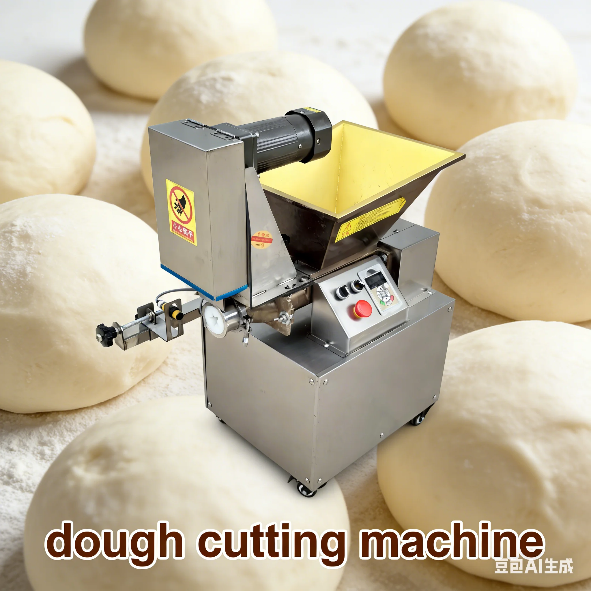 New Electric Dough Cutting Machine With Cursor Sensing Cutting For More Precise Commercial Dough Dividing Machine