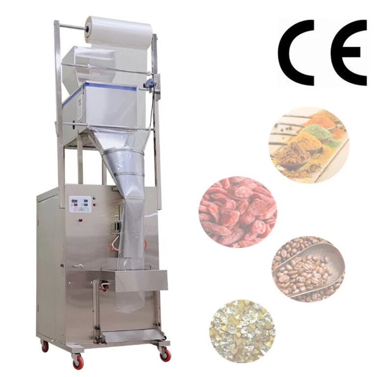 110V 220V Automatic Packing machine Granular Powder Hardware Screw Counting Grain Tea Dried Fruit Quantitative Packaging Machine