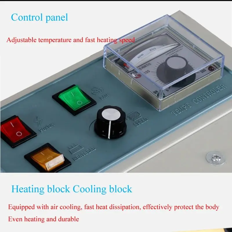Food Bag Continuous Sealing Machine Automatic Plastic Film Packaging Machine Auxiliary Equipment Printing Machine Date
