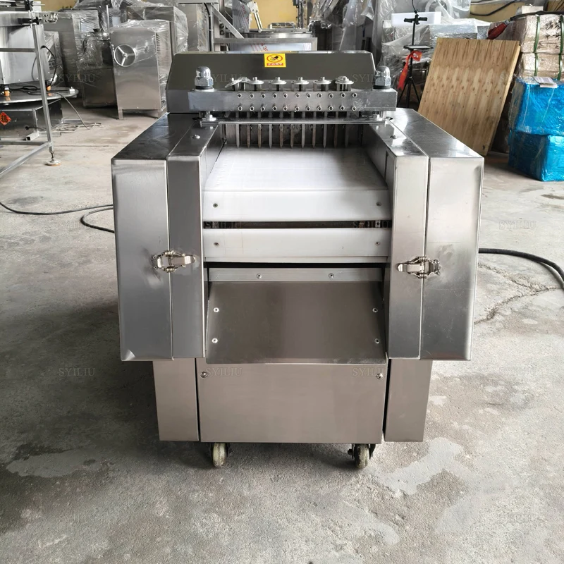 Chicken Chop Machine, Fully Automatic Chicken, Duck, Fish Chop Machine, Chicken Chop Machine, Pork Rib Cutting Machine
