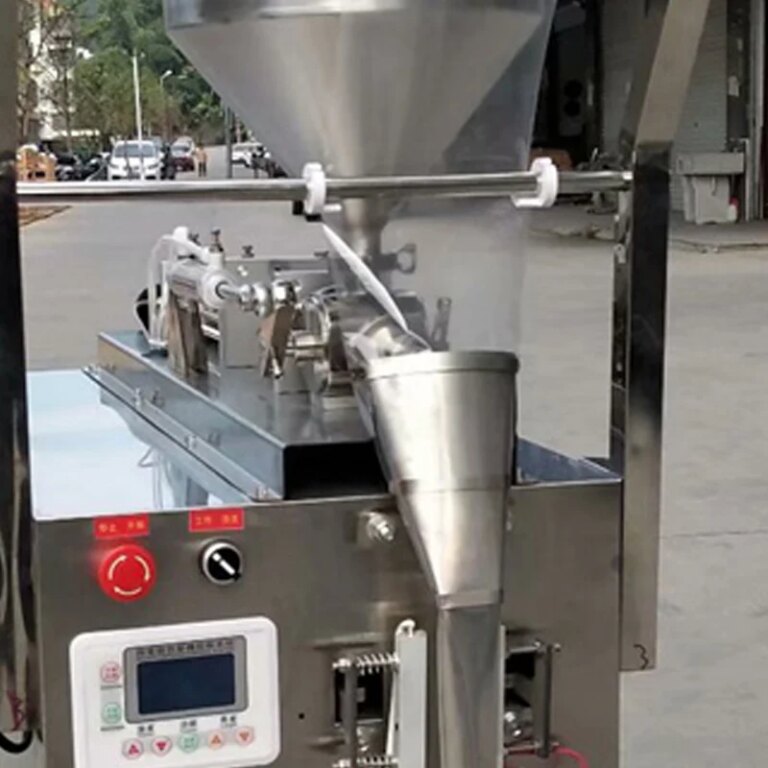 110V/220V Automatic Liquid Paste Packaging Machine Filling Packing Machine For Honey, Sauce, Ketchup, Shampoo, Gel