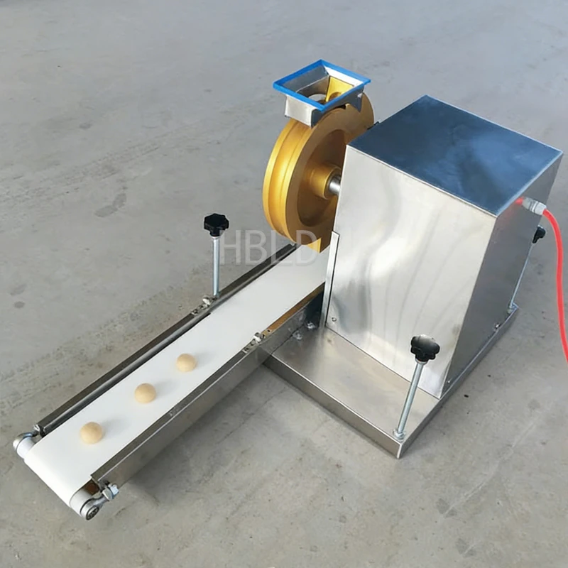 Electric Automatic Bread Dough Balls Rounder Stainless Steel Dough Rolling Machine for Pizza Bakery Forming Tool