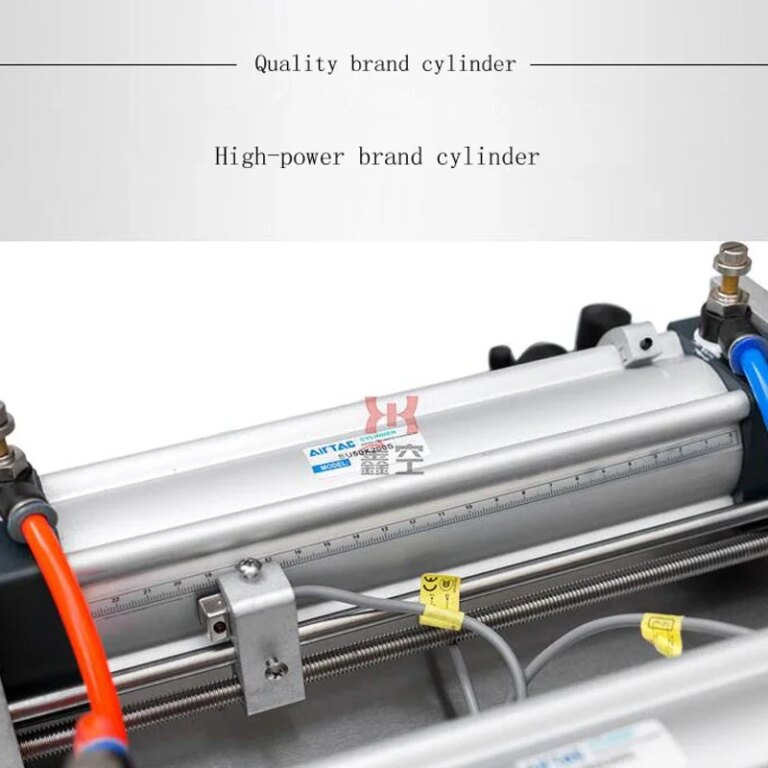 Double Headed Pneumatic Volumetric Soft drink Liquid Filling Machine Pneumatic Liquid Filler Liquid Honey Soap Bottle