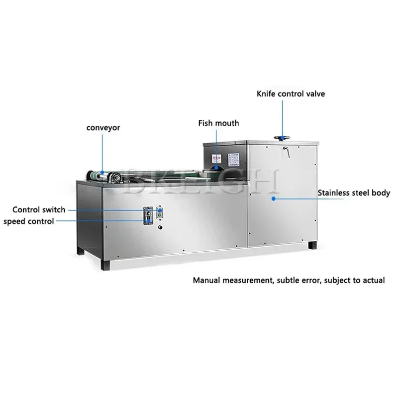 Stainless Steel Fish Slotting Machine, Fish Killing Machine, And Visceral Removal Machine