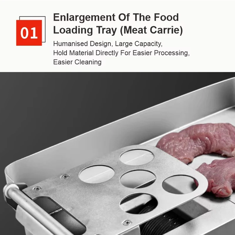 Big Power Desktop Commercial Stainless Steel Automatic Beef Pork Chicken Fish Meat Grinder For Sausage Meat Mincer