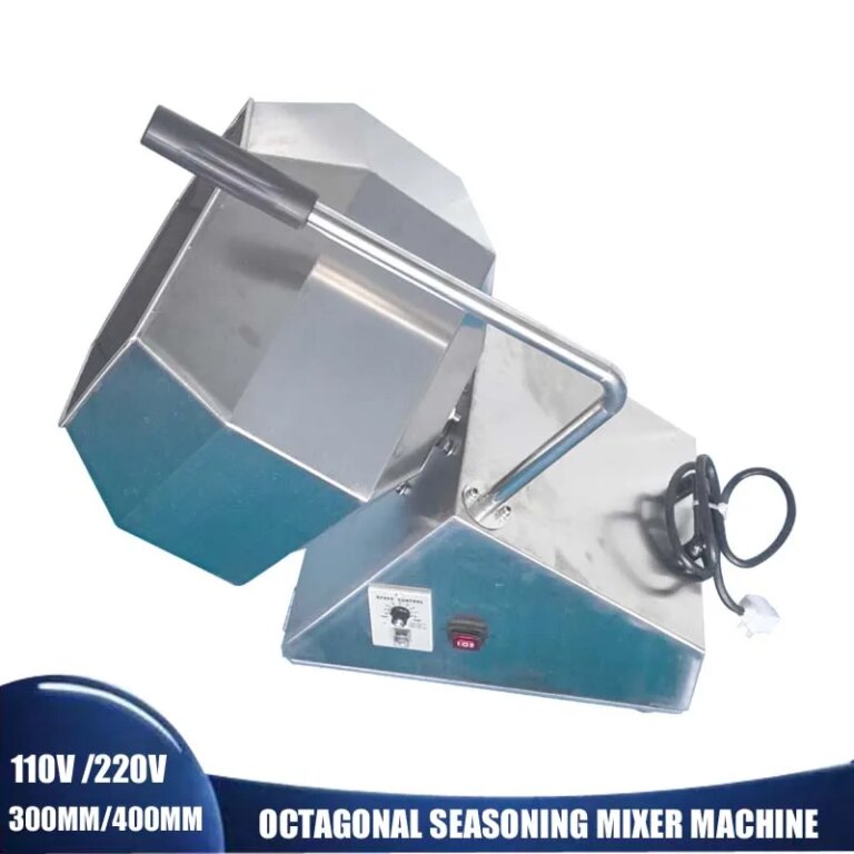 300mm 400mm Stainless Steel Mixer For Pickled Meat Broad Beans Peanuts Dried Beans Seasoning Coating Machine
