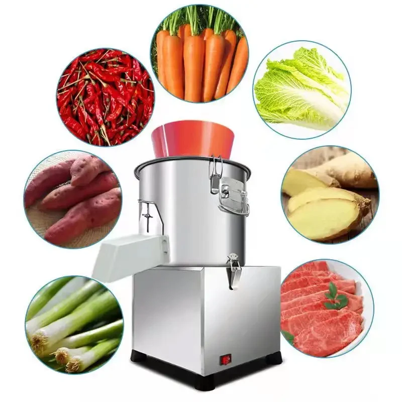 Electric Food Fruit And Vegetable Chopper, Cabbage And Vegetable Grinder, Detachable Stainless Steel Blade