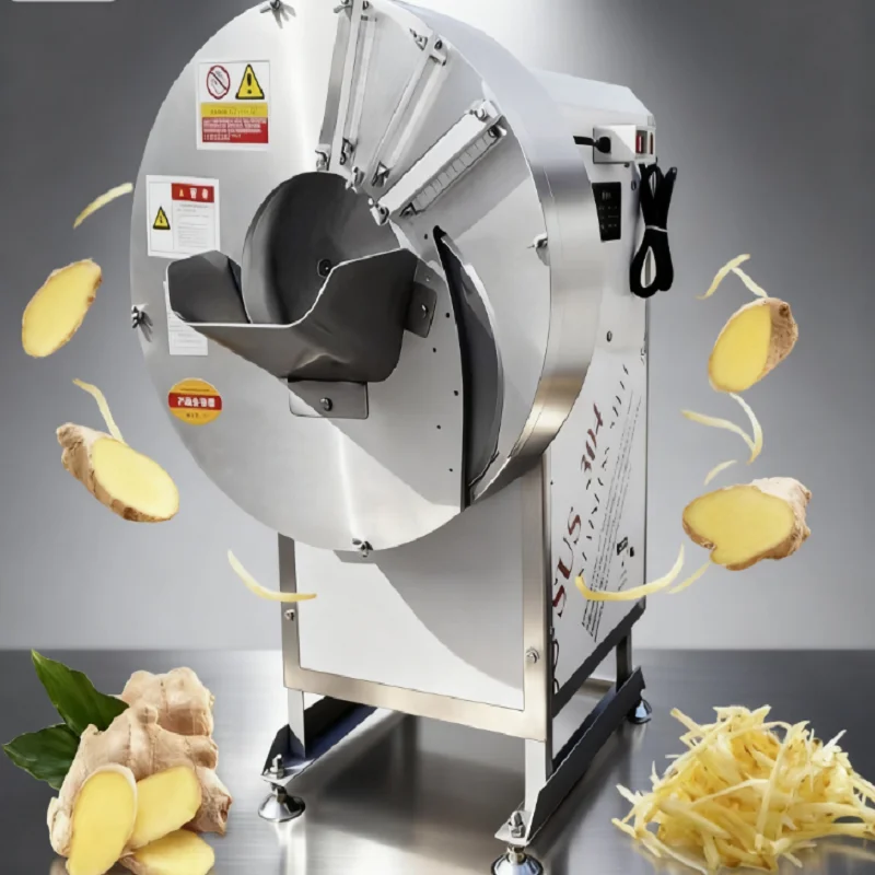 Commercial Electric Cucumber Taro Green Mango Cutting Slicing Slicer Machine