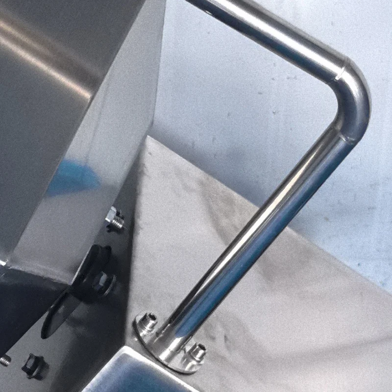 Octagonal Mixer Commercial Stainless Steel Food Mixing Machine Hanging Sugar Seasoning Machine