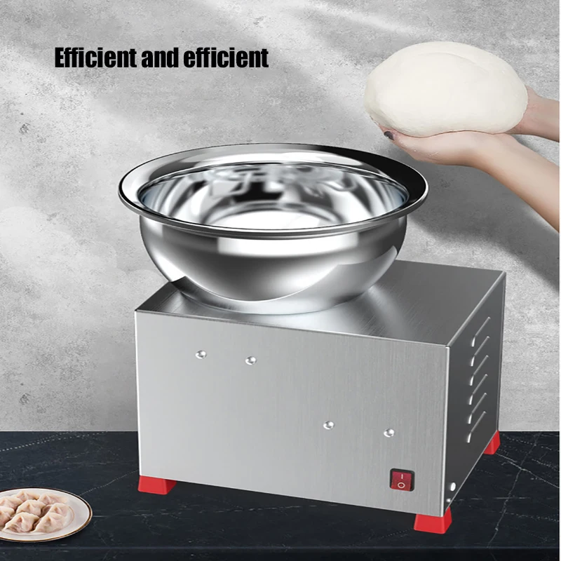 Fully Automatic Dough Mixer Household Basin Type Stuffing Machine Kneading Machine Small Food Flour Blender