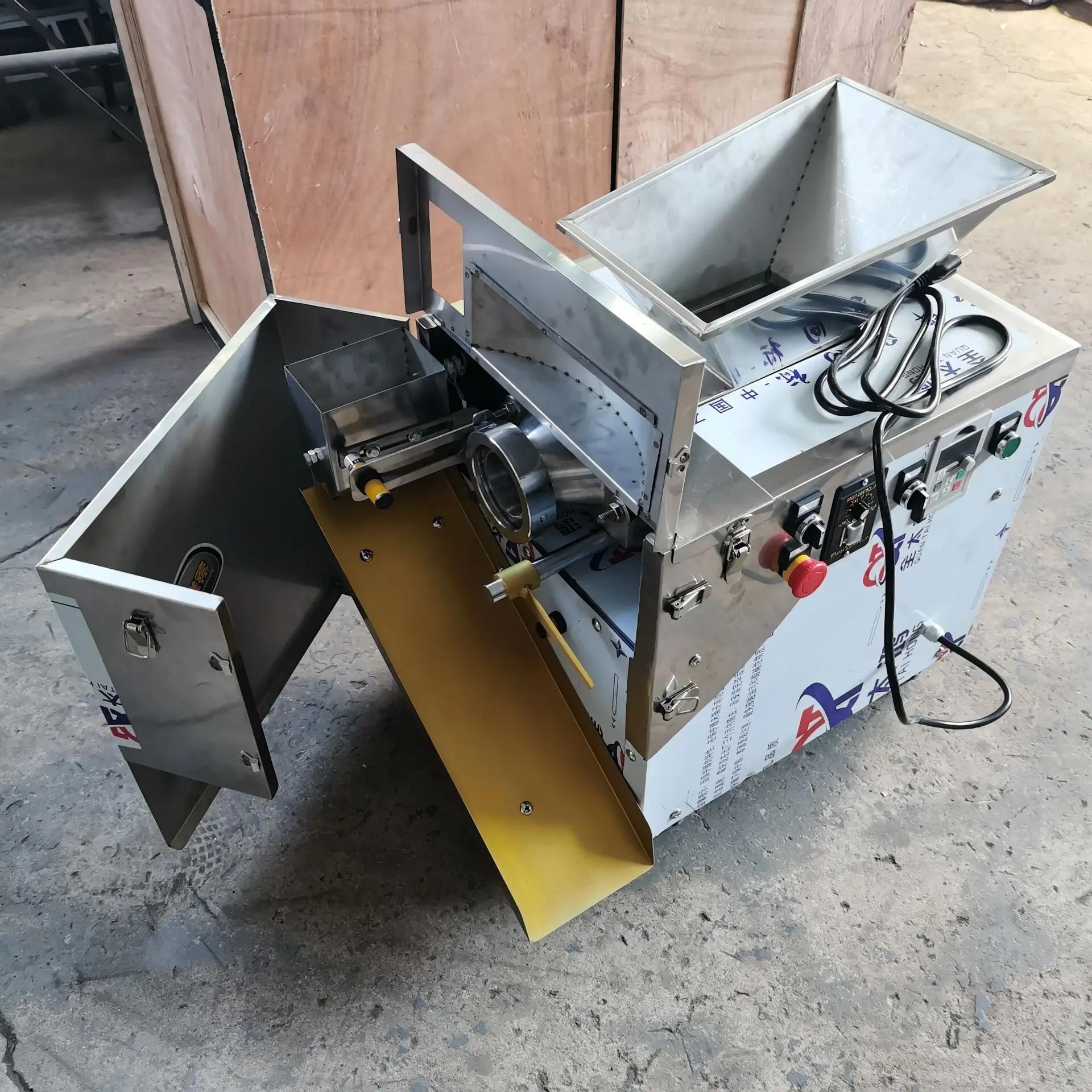 Electric Dough Cutting Machine Multifunctional Commercial Pizza Dumpling Bread Dough Slitting Machine