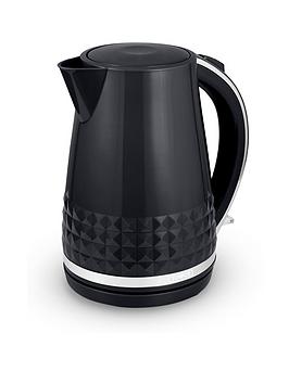 Tower T10075Blk Solitaire Kettle With 360&Deg; Swivel Base, Cord Storage, 1.5L, 3Kw