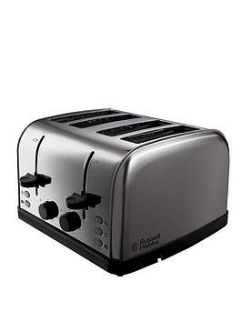 Russell Hobbs Classics 4 Slice Toaster - Brushed