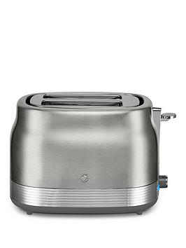 Swan St19028Ss Retro Revive 2 Slice Toaster - Stainless Steel