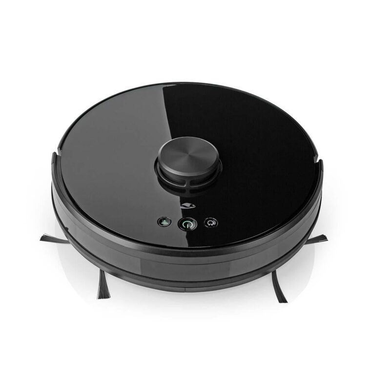 Nedis SmartLife Robot Vacuum Cleaner | Laser Navigation | Wi-Fi | Capacity collection reservoir: 0.6 l | Automatic charging | Maximum operating time: 2