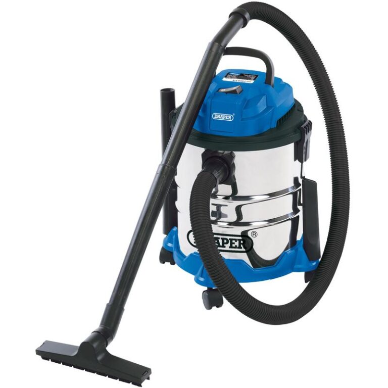 Draper 20L Wet and Dry Vacuum Cleaner with Stainless Steel Tank (1250W) (20515)