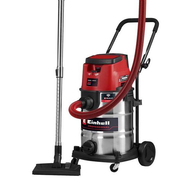 Einhell 2347143 Tp-Vc 36/30 S Auto-Solo Pro Wet/Dry Vacuum Cleaner 36V (2X18V) Bare Unit